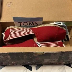Toms | Shoes | Toms Men Classic University Red Rope Sole  display picture 1